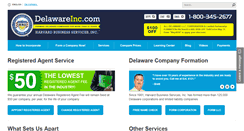 Desktop Screenshot of delawareinc.com